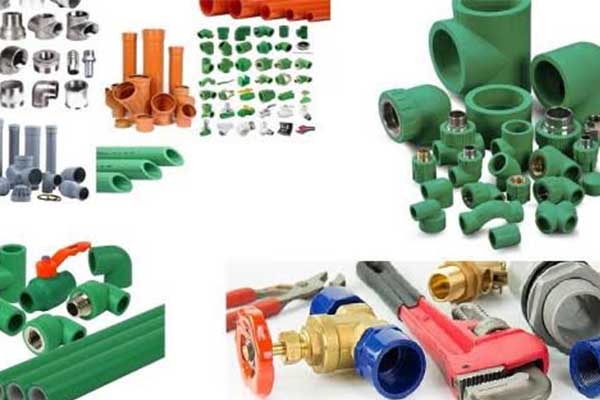 Plumbing and hardware materials